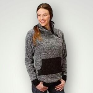 ROPER WESTERN JACKET WOMEN QUILTED FLEECE MediumStyle 03-098-0692-6106 BL